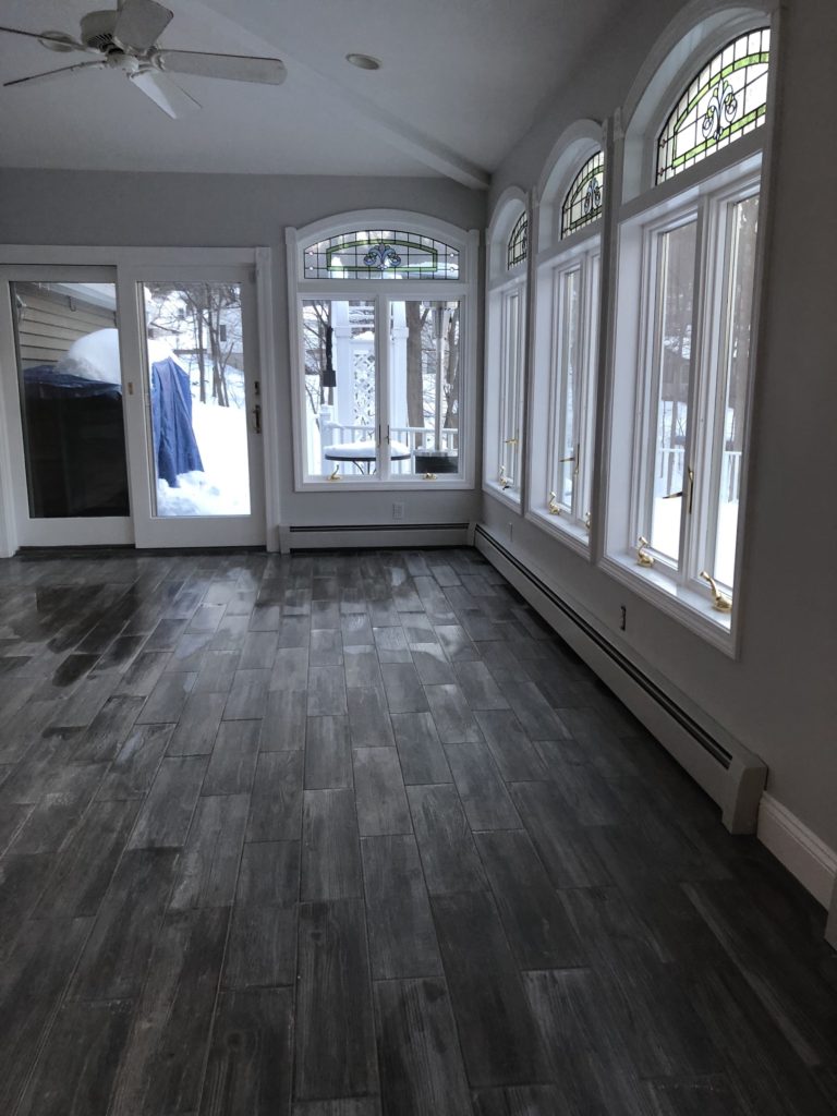 Flooring work